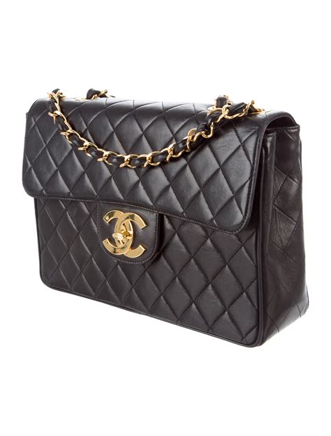 large flap chanel bag|Chanel 25cm flap bag.